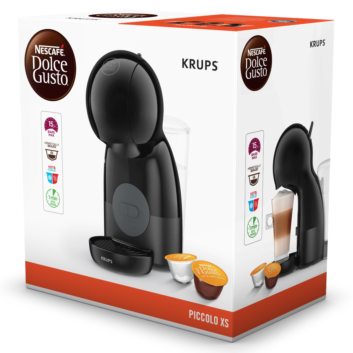 Primer plano de las manos de un hombre sosteniendo una afeitadora Braun Series 7 negra y su cabezal de clic fácil.