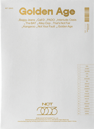 NCT - Golden Age (Collecting Version) (CD + könyv)