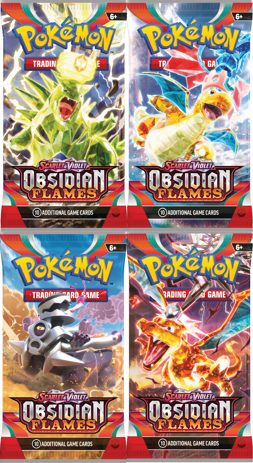 Booster Scarlet & Violet: Obsidian Flames UK