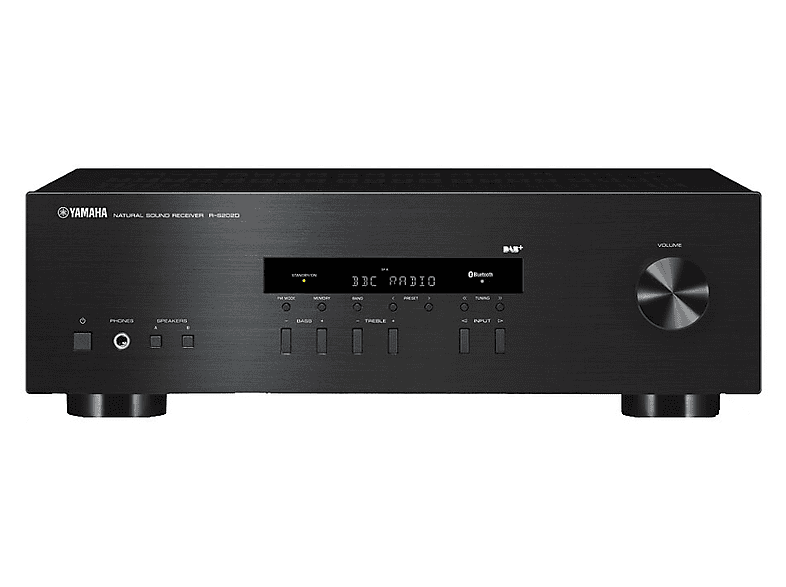 Amplituner stereofoniczny YAMAHA R-S202D Czarny