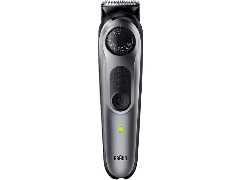 BRAUN BT5440 Series 5 Szakállvágó trimmer férfiaknak, szürke, 100 perces üzemidővel