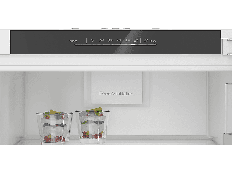 SIEMENS KI81RADD0 iQ500 Einbaukühlschrank (310 l, D, 1772 mm hoch, Weiß)