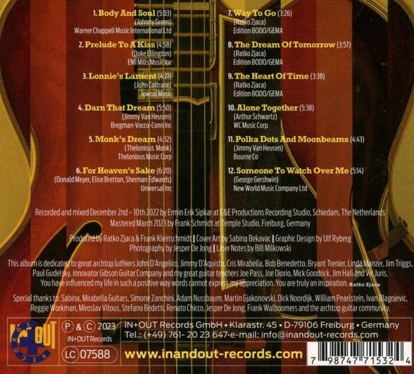 Ratko Zjaca - Archtop Avenue(Digipak)  - (CD)
