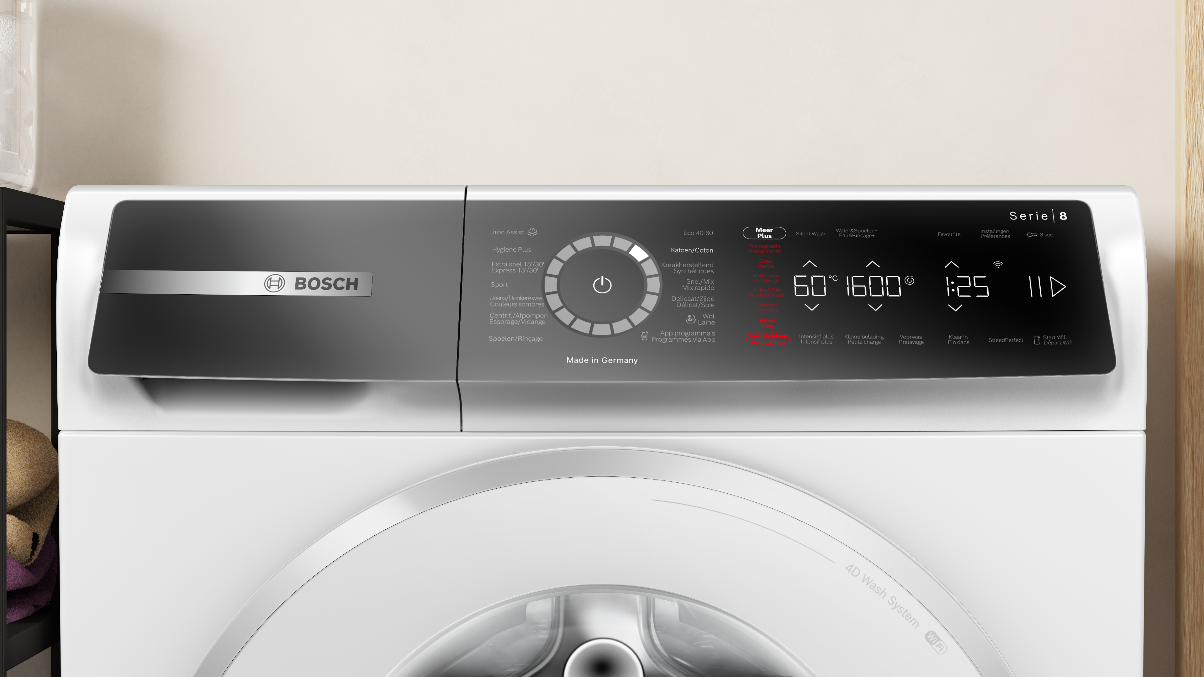BOSCH Lave-linge frontal Série 8 A (WGB2560FFG)