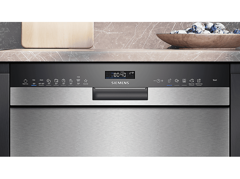 SIEMENS SN45ZS07CE iQ500 Geschirrspüler (unterbaufähig, 598 mm breit, 40 dB (A), B)