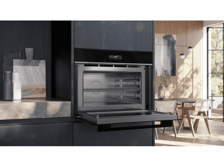 Siemens CE732GXB1 Mikrowelle (1000 Watt, Einbaugerät, 36 l, Schwarz) — Foto 2 von 3