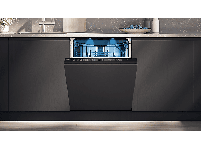 Siemens SN65ZX07CE iQ500 Geschirrspüler (vollintegrierbar, Besteckschublade, 598 mm breit, 40 dB(A), B, Verzinkt) — Foto 4 von 5