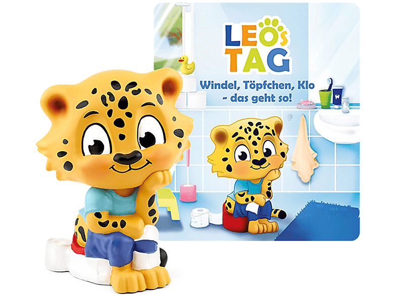 Content-Tonie: Leos Tag - Windel, Töpfchen, Klo - das geht so!; Tonies Hörfigur