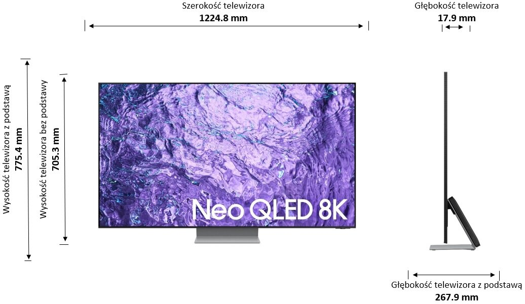 Telewizor SAMSUNG QE55QN700CT