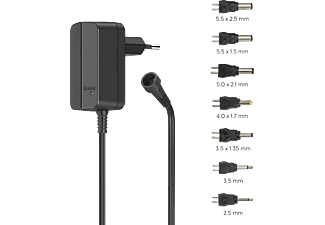 HAMA Univerzális hálózati adapter,3-12V, 300mA, 3,6W fekete (223611)