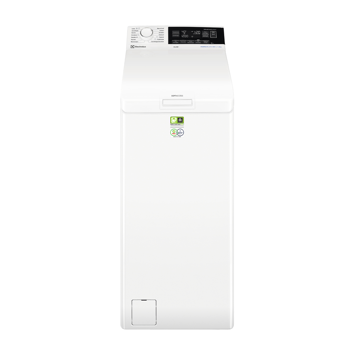 Electrolux Ew8T363A Lavatrice Carica Alto, Caricamento dall'alto, 6 kg, 60 cm, Classe A