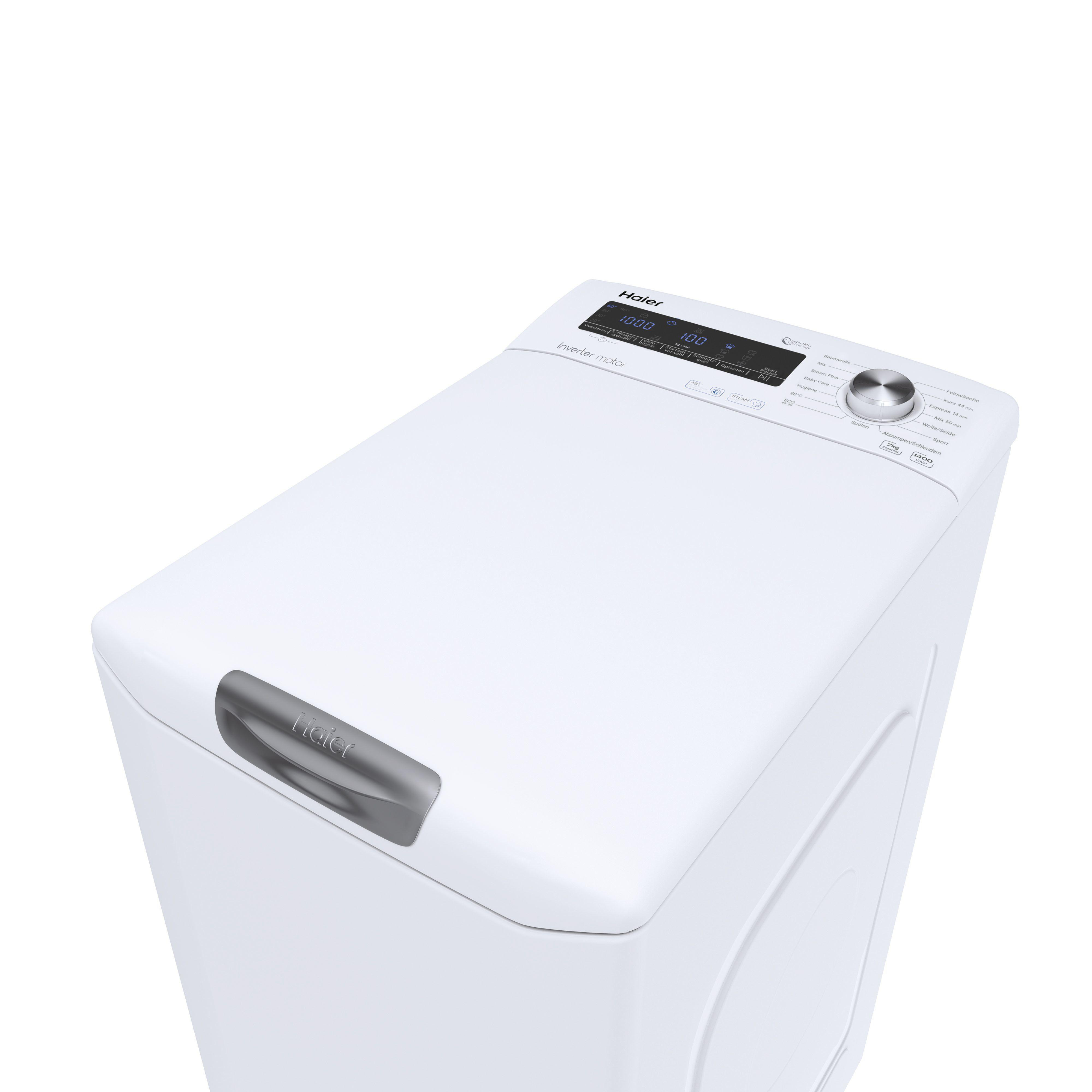 HAIER RTXSGP47TMSCE-84 Toplader-Waschmaschine (7 kg, 1351 U/Min., B)