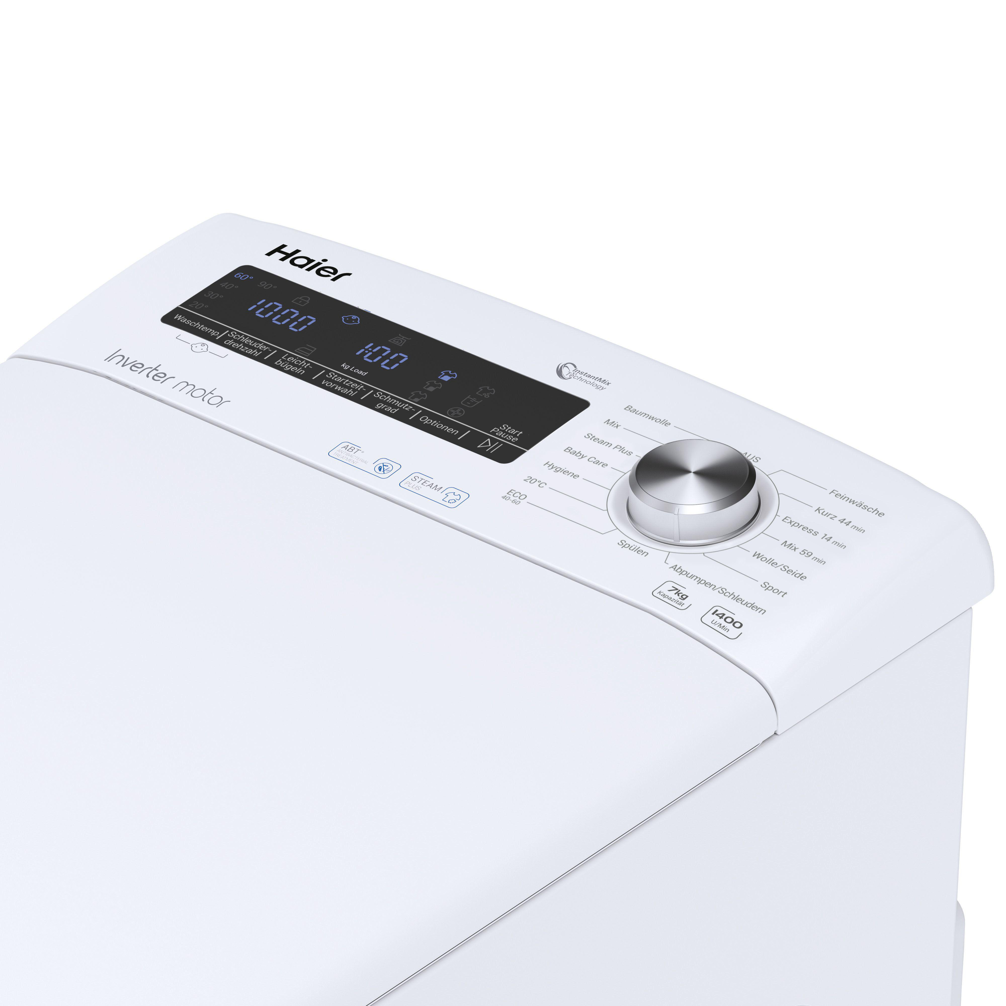 HAIER RTXSGP47TMSCE-84 Toplader-Waschmaschine (7 kg, 1351 U/Min., B)