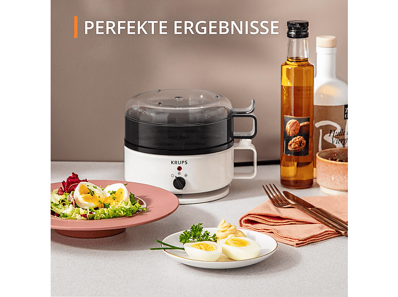 Krups EG2301 Ovomat Super Eierkocher (Anzahl Eier: 7, Weiß) — Foto 2 von 5