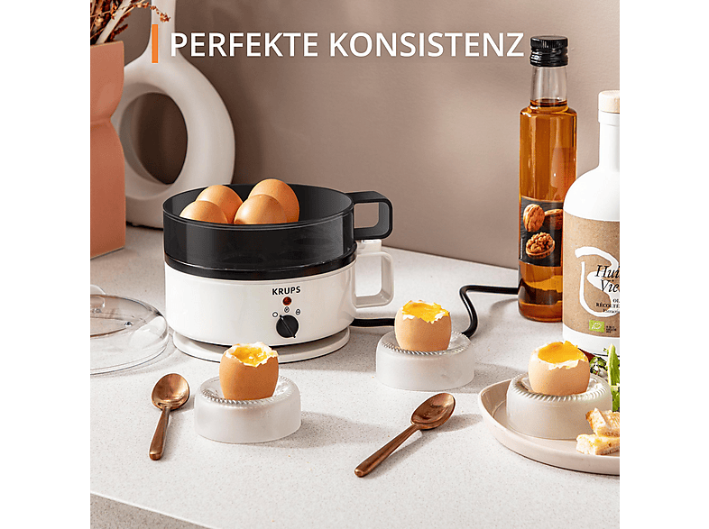 Krups EG2301 Ovomat Super Eierkocher (Anzahl Eier: 7, Weiß) — Foto 5 von 5