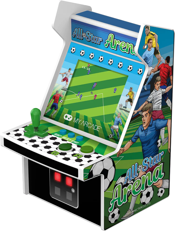 MY ARCADE All-Star Arena 300+ Micro Player Retro Arcade hordozható játékkonzol
