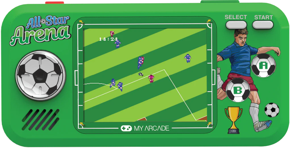 MY ARCADE All-Star Arena 300+ Pocket Player hordozható játékkonzol