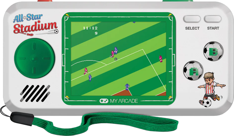 MY ARCADE All-Star Stadium 3in1 Pocket Player hordozható játékkonzol