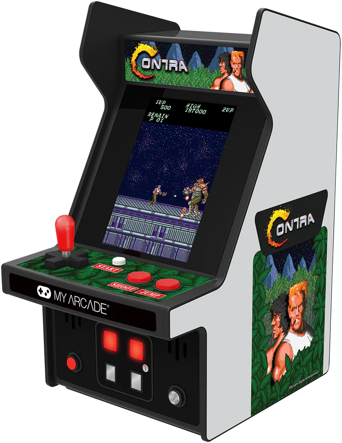 MY ARCADE Contra Micro Player Retro Arcade hordozható játékkonzol