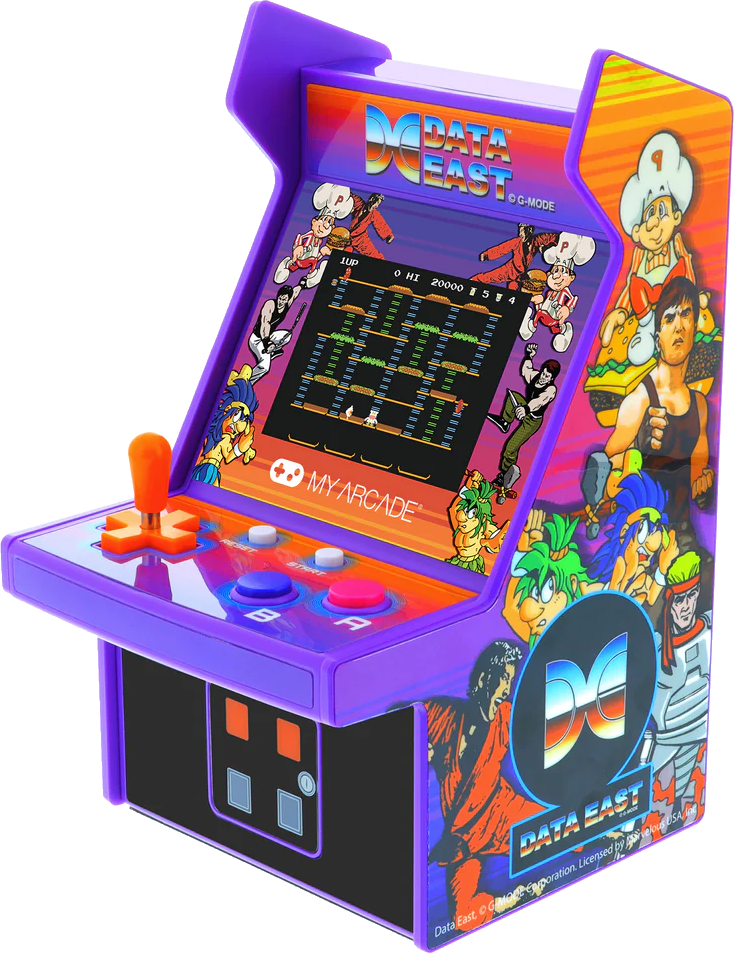 MY ARCADE Data East 300+ Micro Player Retro Arcade hordozható játékkonzol