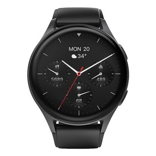 HAMA 8900 - Smartwatch (Armband Breite: 2.2 cm, Silikon, Dunkelgrau/Schwarz)
