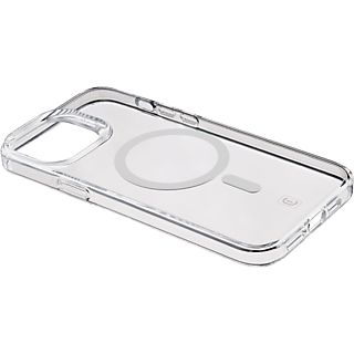 Funda - CellularLine GLOSSMAGIPH15PRMT, Para Apple iPhone 15 Pro Max, Trasera, TPU, MagSafe, Transparente