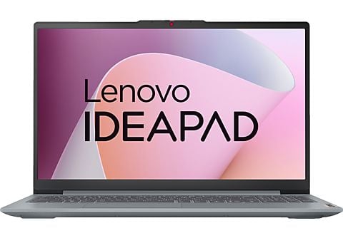 LENOVO IdeaPad Slim 3, Notebook, mit 15,6 Zoll Display, AMD Ryzen™ 5 7520U Prozessor, 8 GB RAM, 512 GB SSD, AMD Radeon™ 610M, Arctic Grey, Windows 11 Home (64 Bit)
