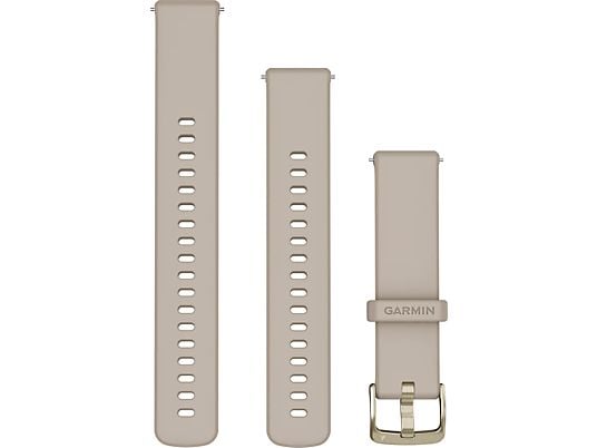GARMIN Venu 3S - Bracelet à changement rapide (French Grey/Soft Gold)