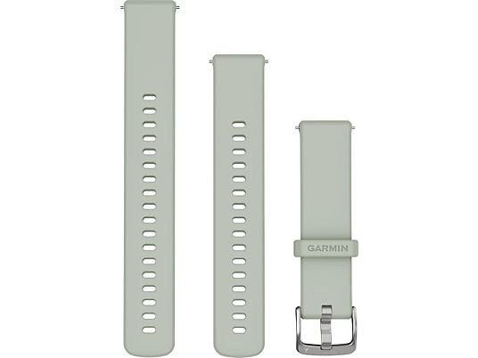 GARMIN Venu 3S - Bracelet à changement rapide (Gris sauge/Argent)