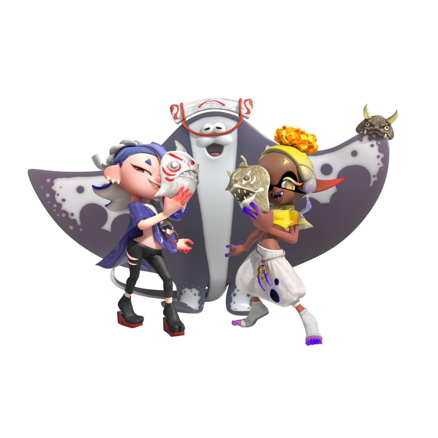 NINTENDO Splatoon Amiibo 3-Pack (Shiver/Big Man/Frye)