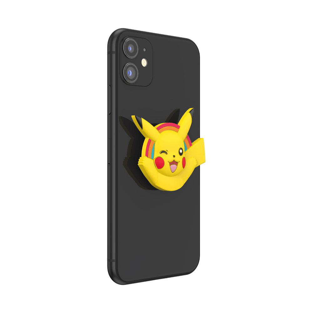 POPSOCKETS PopGrip Pokémon Handyhalterung, Pikachu PopOut Mehrfarbig