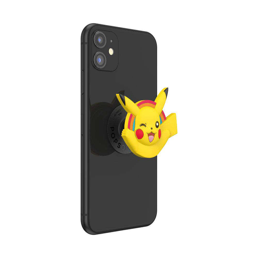 POPSOCKETS PopGrip Pokémon Handyhalterung, Pikachu PopOut Mehrfarbig