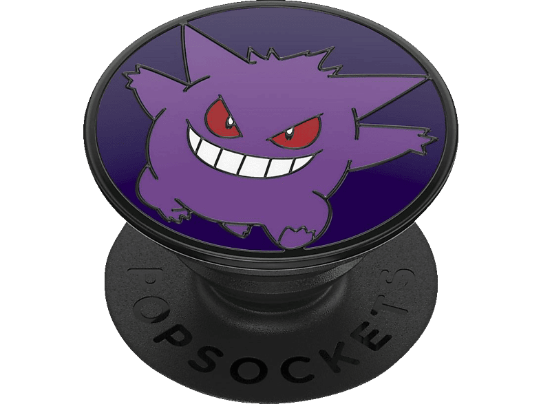 POPSOCKETS PopGrip Handyhalterung, Pokémon Gengar Enamel Glow-in-the-dark