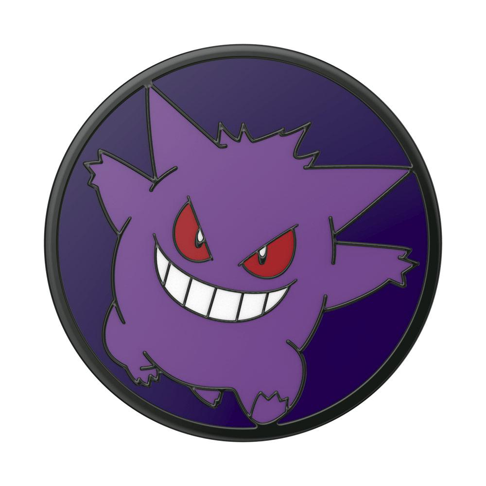 POPSOCKETS PopGrip Handyhalterung, Pokémon Glow-in-the-dark Enamel Gengar