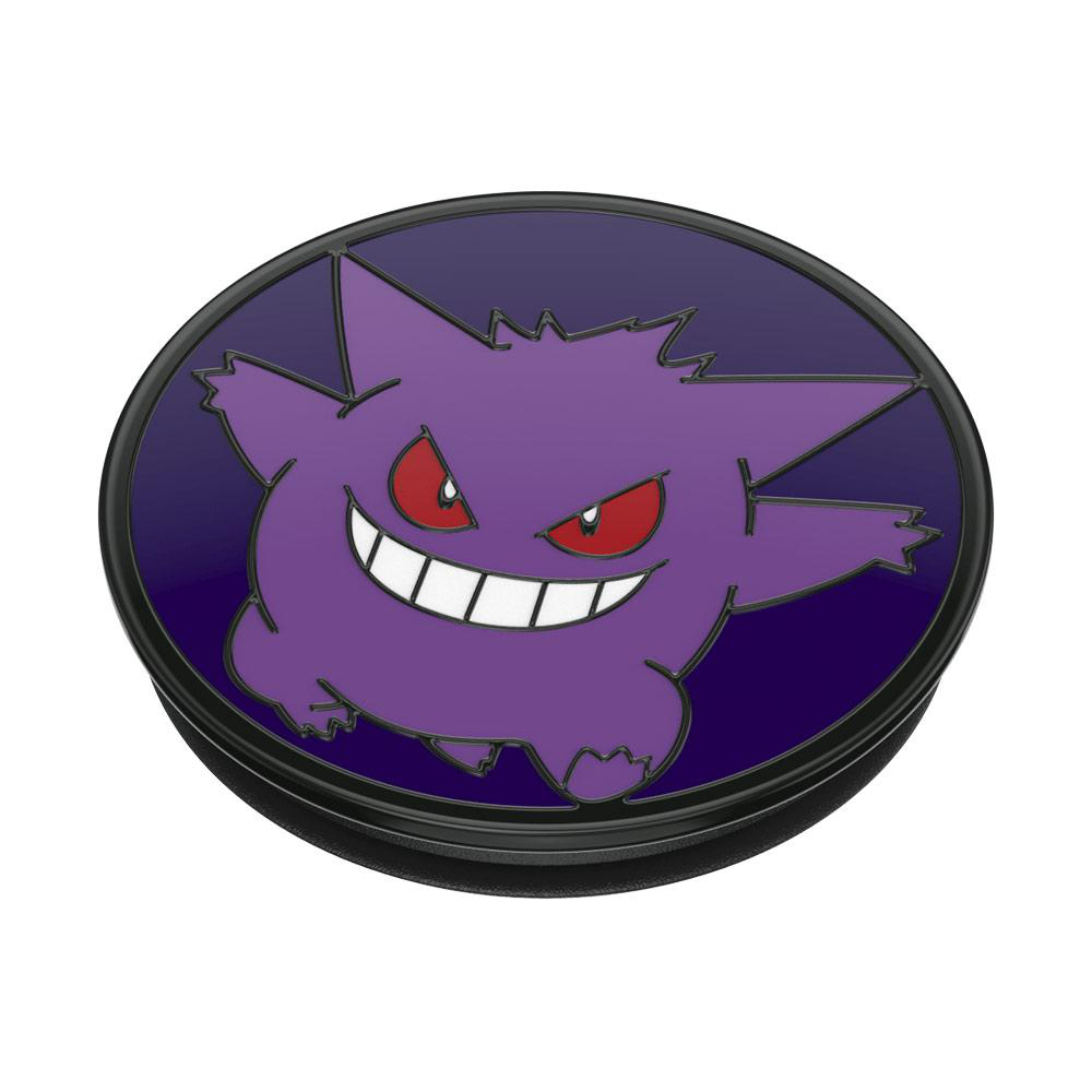 POPSOCKETS PopGrip Handyhalterung, Pokémon Gengar Enamel Glow-in-the-dark