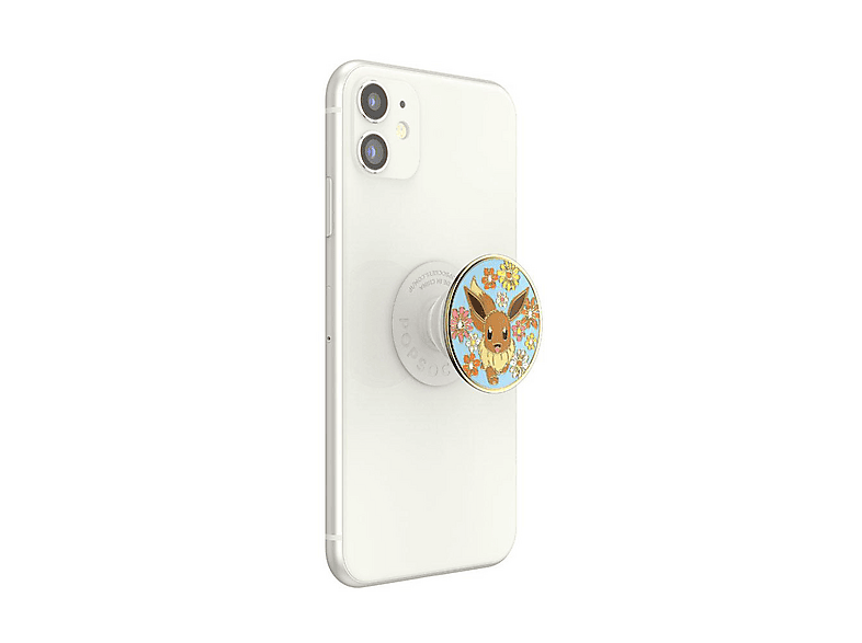 Popsockets PopGrip Pokémon Enamel Floral Eevee; Zusammenklappbarer Griff — Foto 3 von 5