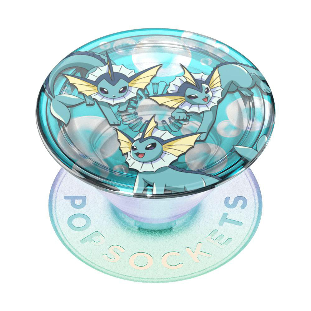 PopGrip Pokémon Vaporeon Bubbles Handyhalterung, Mehrfarbig POPSOCKETS
