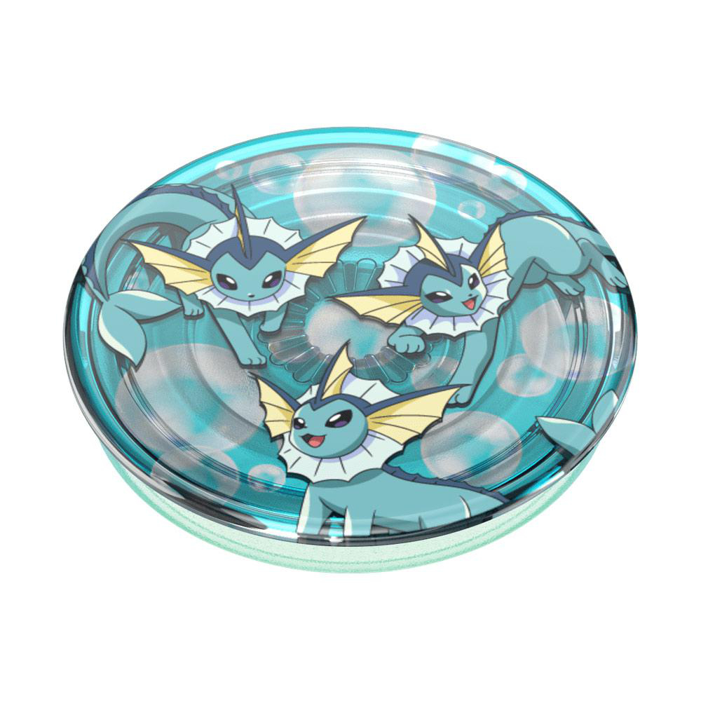 POPSOCKETS PopGrip Pokémon Vaporeon Bubbles Handyhalterung, Mehrfarbig