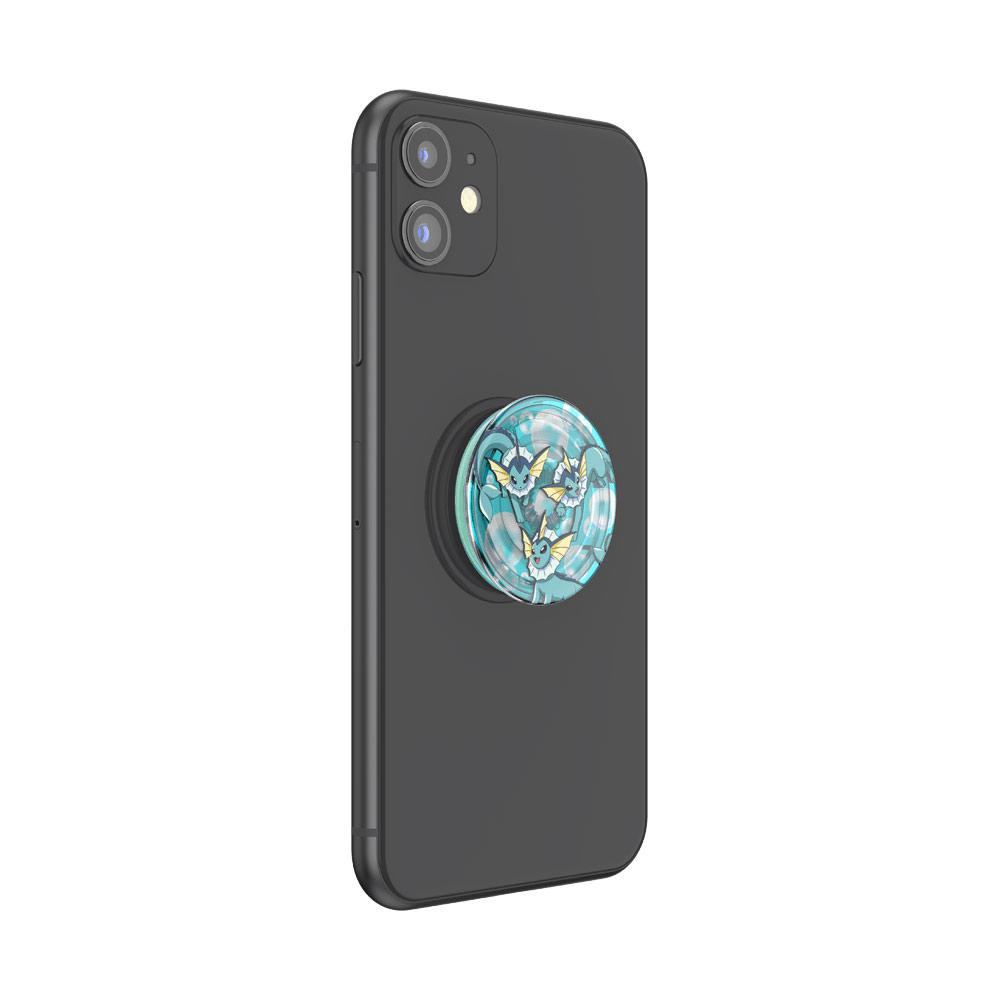 POPSOCKETS PopGrip Pokémon Vaporeon Bubbles Handyhalterung, Mehrfarbig