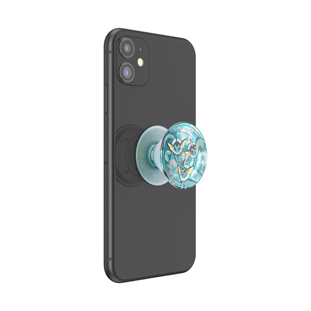 POPSOCKETS PopGrip Pokémon Vaporeon Bubbles Handyhalterung, Mehrfarbig