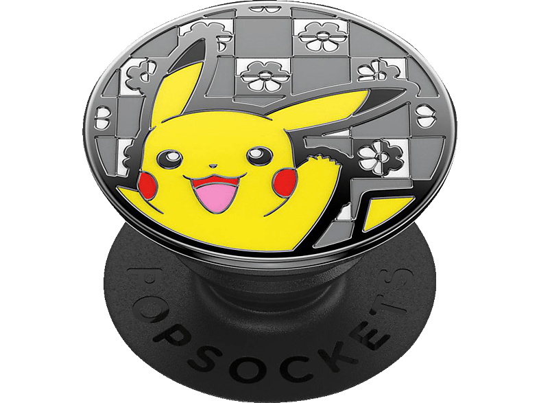 POPSOCKETS Pokémon Mehrfarbig PopGrip Hey Pikachu Enamel Handyhalterung,
