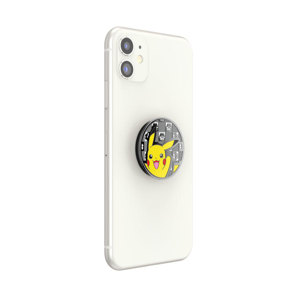 POPSOCKETS PopGrip Pokémon Enamel Hey Pikachu Handyhalterung, Mehrfarbig