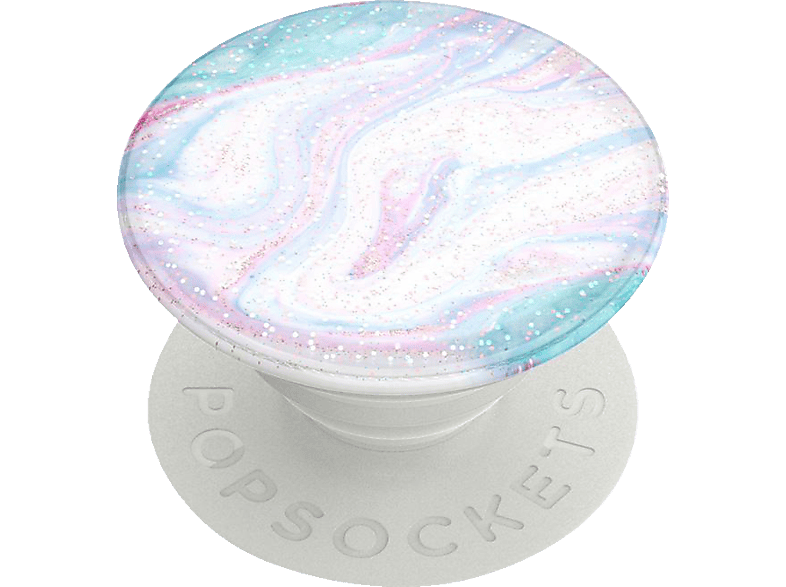 POPSOCKETS PopGrip Glitter Mehrfarbig Swirls Soft Handyhalterung