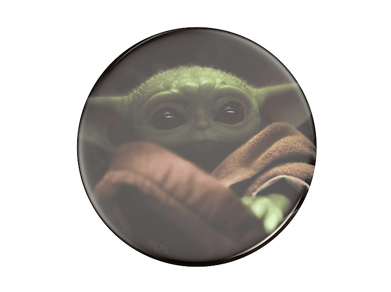 POPSOCKETS PopGrip Mandalorian Baby Yoda Handyhalterung, Mehrfarbig
