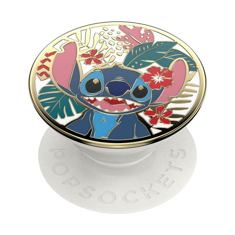 Enamel POPSOCKETS Handyhalterung, Stitch PopGrip Mehrfarbig Disney