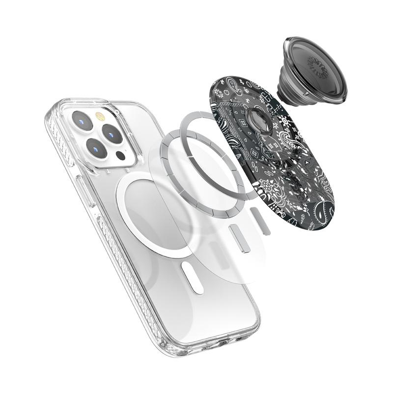 POPSOCKETS PopGrip für MagSafe Handyhalterung, Bandana