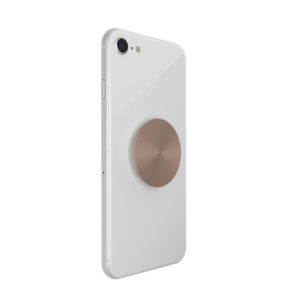 POPSOCKETS PopGrip Handyhalterung, Twist Rose Gold Aluminum