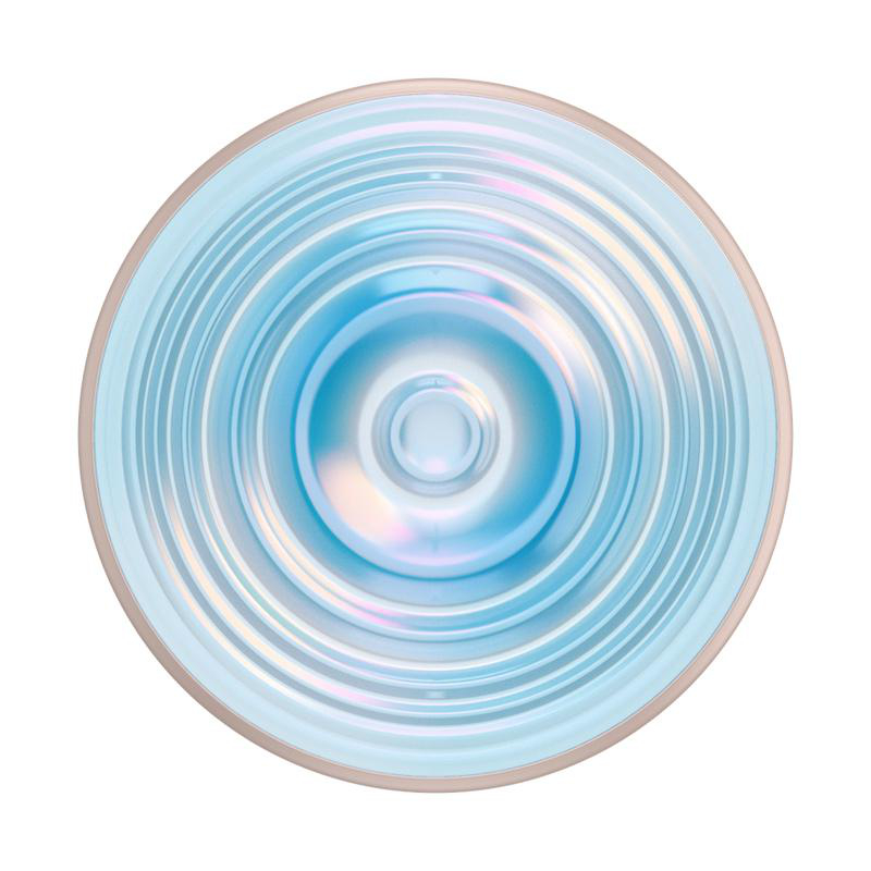 POPSOCKETS PopGrip Handyhalterung, Blue Ripple Opalescent 