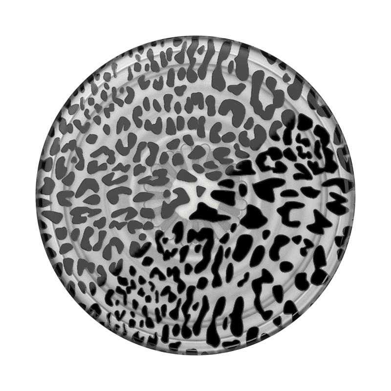 POPSOCKETS PopGrip PlantCore Handyhalterung, Black Leopard
