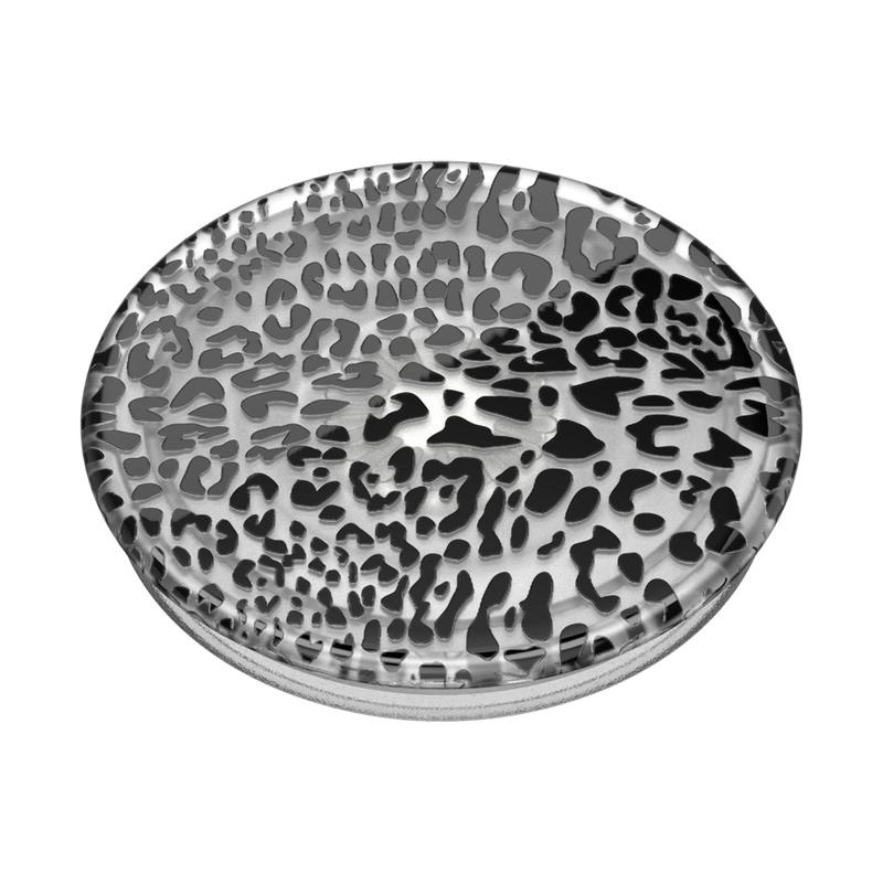 Black Handyhalterung, PlantCore POPSOCKETS Leopard PopGrip